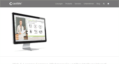 Desktop Screenshot of castible.de